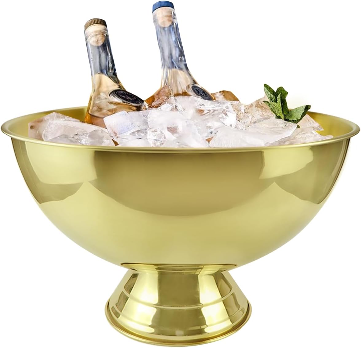 12L Stainless Steel Ice Bucket - Insulated Cooler for Parties Cocktails Wine and Champagne - Perfect for Home Restaurant Hotel Catering Party Bar