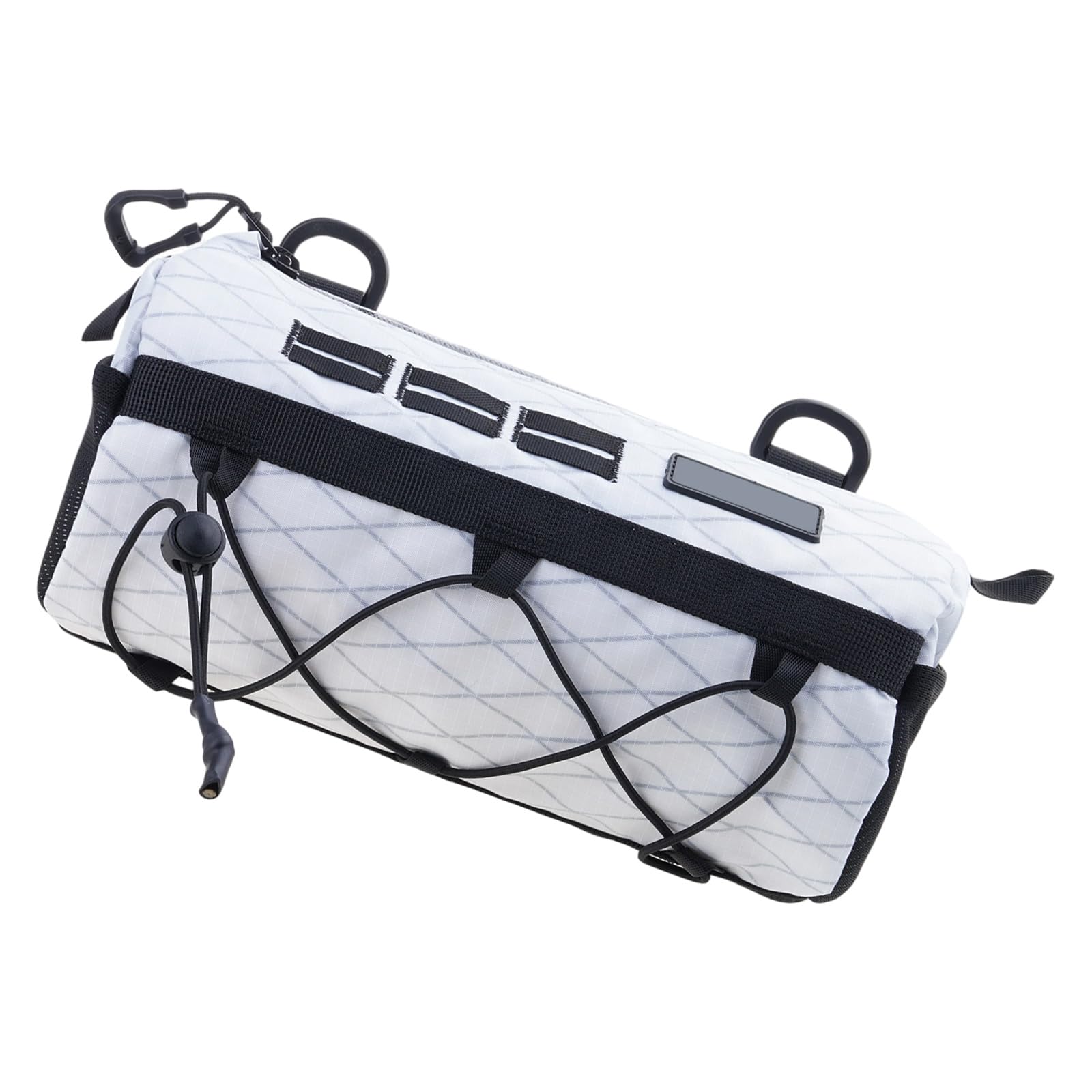 Telaio da ciclismo per borsa per tubo superiore per bici, White