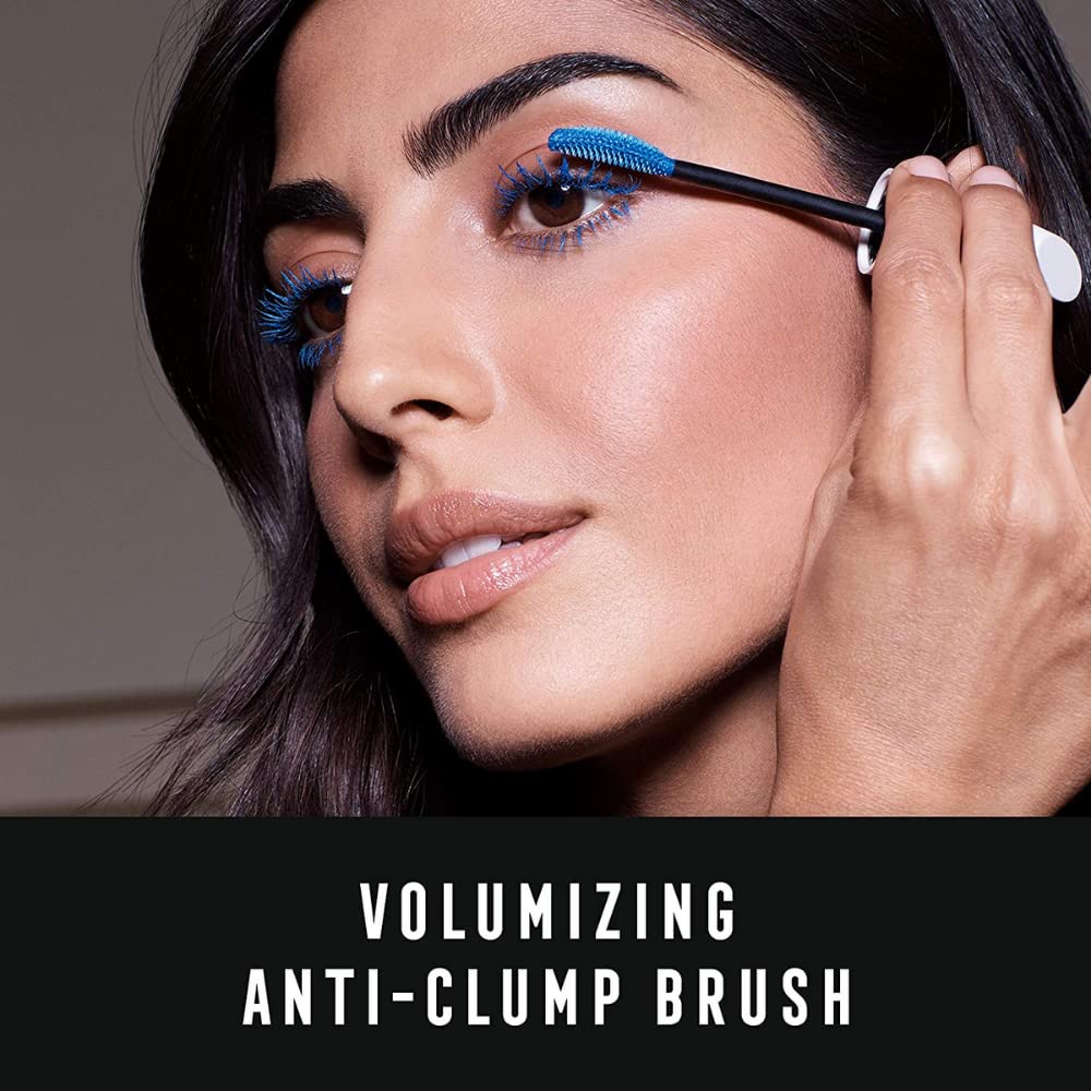 3 x Max Factor False Lash Effect Max Out Blue Primer, Volumizing, Anti-Clump Brush 13.1ml