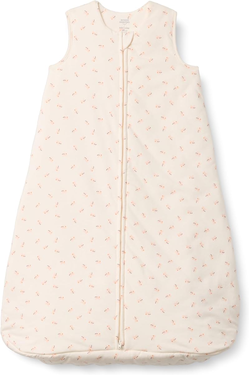 Amazon Essentials x Sofia Grainge Saco de dormir de algodón unisex para bebé, manta portátil de 2,5 TOG