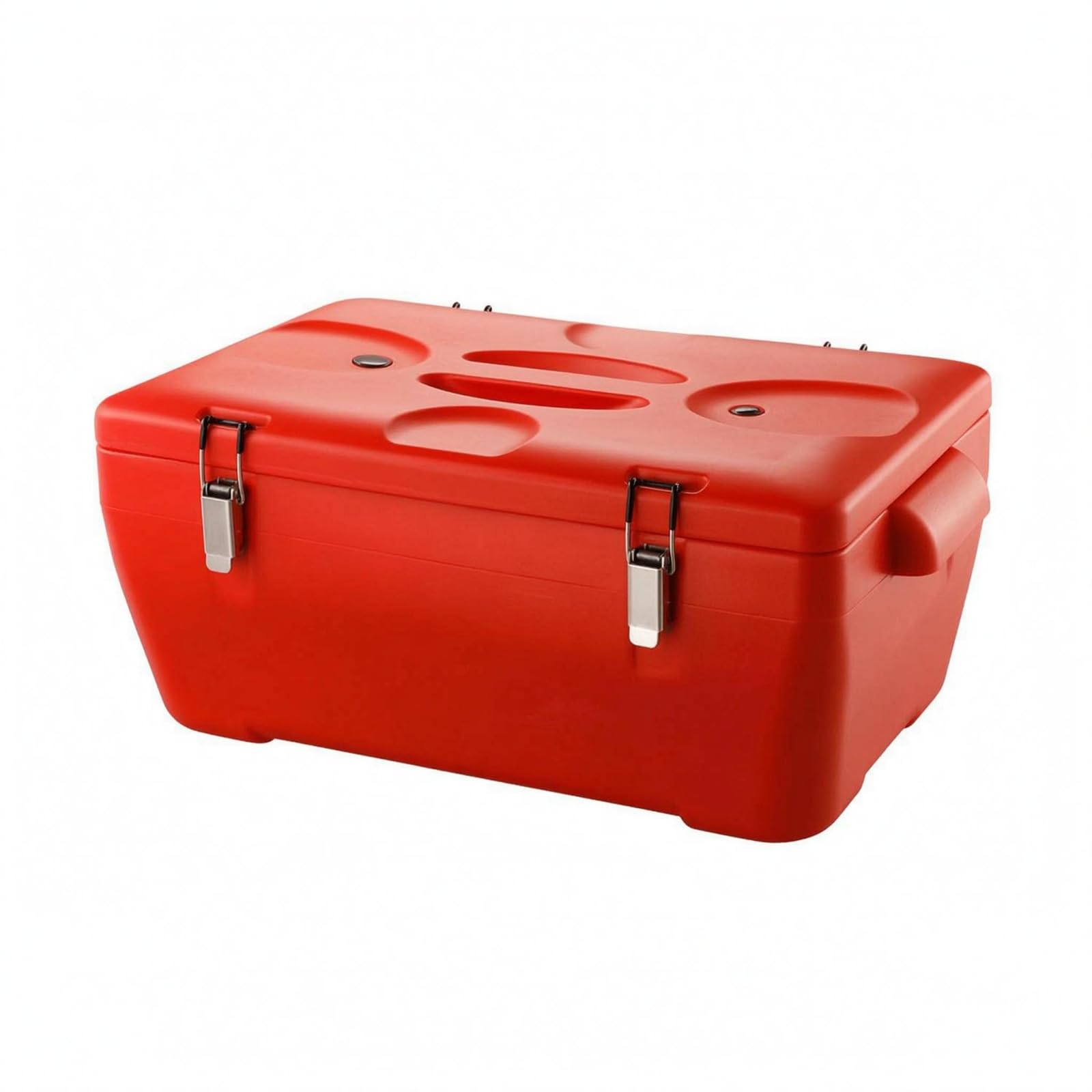 MagiDeal Insulated Storage Unit Contenedor Térmico Caja de Comida Portador de Alimentos Recipiente Aislado Estructura de PP con, Nuevo Modelo Rejilla Única + Revestimiento Interior De 14 Cm De Alto