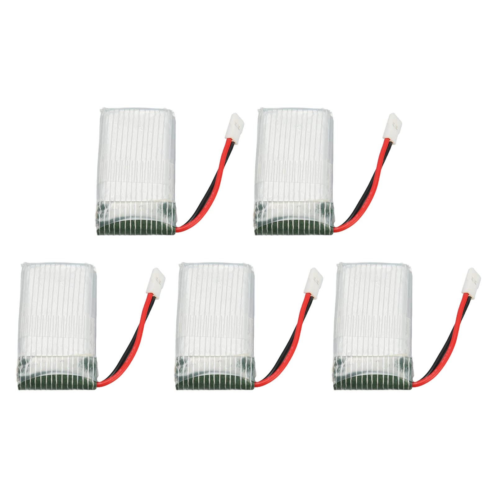 Quadcopter X5C 802540 800 5PCS 802540 800mAh RC Drone Batería Portátil RC UAV Batería de Respaldo Accesorios para SYMA X5C X5C-1 X5 X5SC X5SW M68 K60 - Batería UAV de Control
