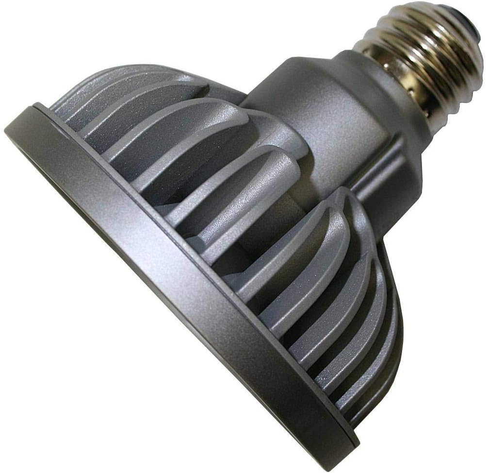SP30S-18-36D-930-03 SORAA 18.5W LED PAR30S 3000K Vivid 36° Dimmable Light Bulb, Silver