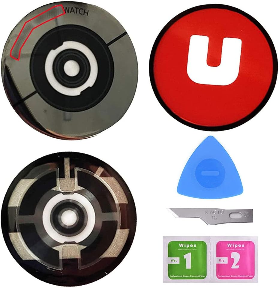 Galaxy Watch Active 2 Back Cover Glass Replacement Rear Lens Glass for Samsung Galaxy Watch3 (41mm/45mm),Galaxy Watch Active 2 (40mm/44mm)