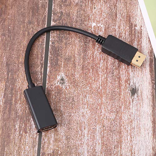 Mobestech Adaptador de 25 cm para cabo de vídeo para conversor de vídeo de alta definição (preto)