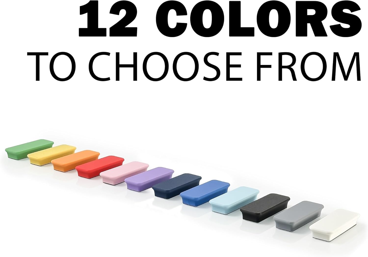 Glassboard Studio Mega Magnets - Neodymium - Heavy Duty, Colorful, Ergonomic, Ideal for Crafting, Quilting, and as Magnetic Knife Holders (4, Periwinkle Purple Bar)