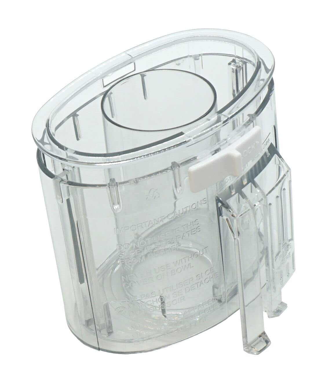 Tolxh #DLC-118BGTXT-1 Food Processor Pusher and Sleeve #DLC-10 Quality Durable New Replacement Parts for Cuisinart & Tritan