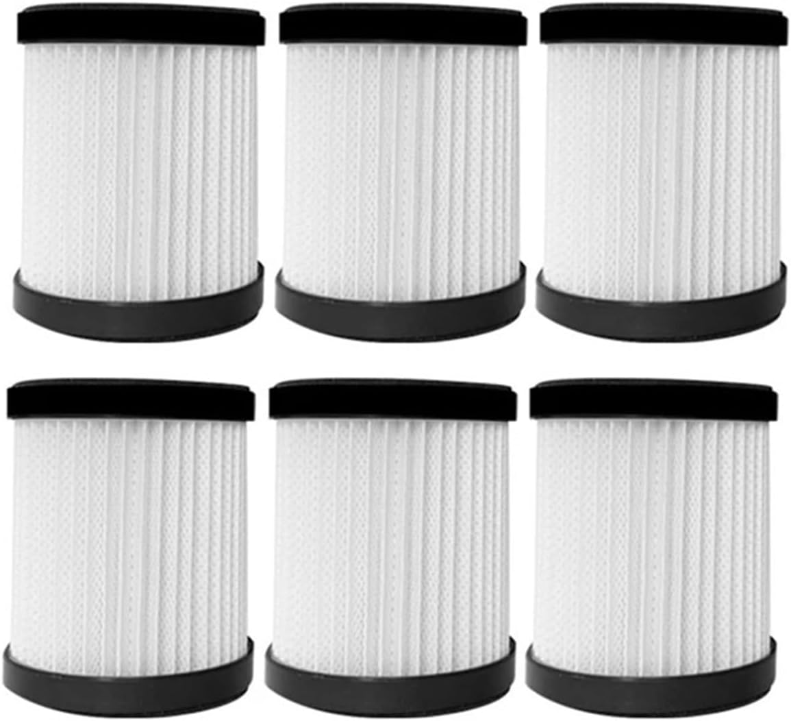 6 Pcs Filters，Compatible For MOOSOO，XL618 Pro Type，Compatible For Voweek，VW-VC08，Cordless Stick Vacuum Cleaner Accessories