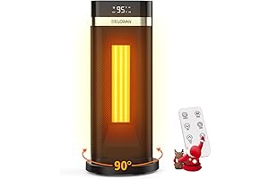 1500W Fast PTC Ceramic Electric Heater for Indoor Use in 500 sq ft