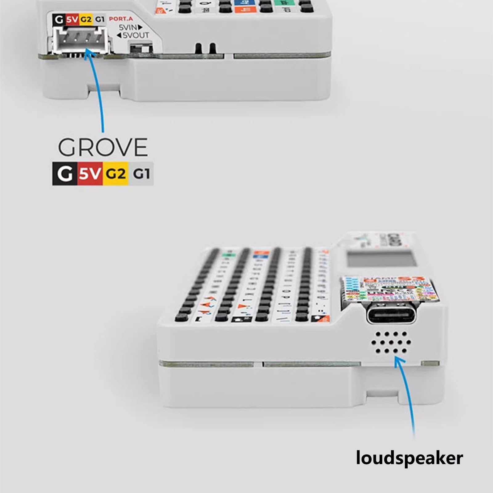 Cardputer StampS3A Carte de développement pour ordinateur portable Écran 2,9 cm 56 touches