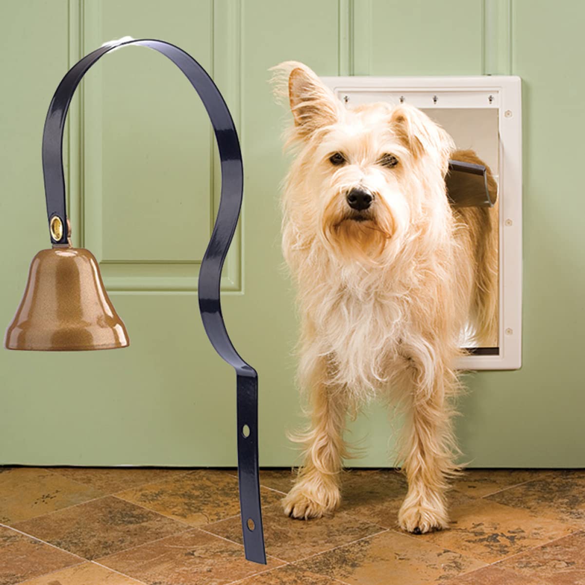 balacoo 6 Pcs Potty Training Bells for Dogs Metal Dog Door Bell Training Door for
