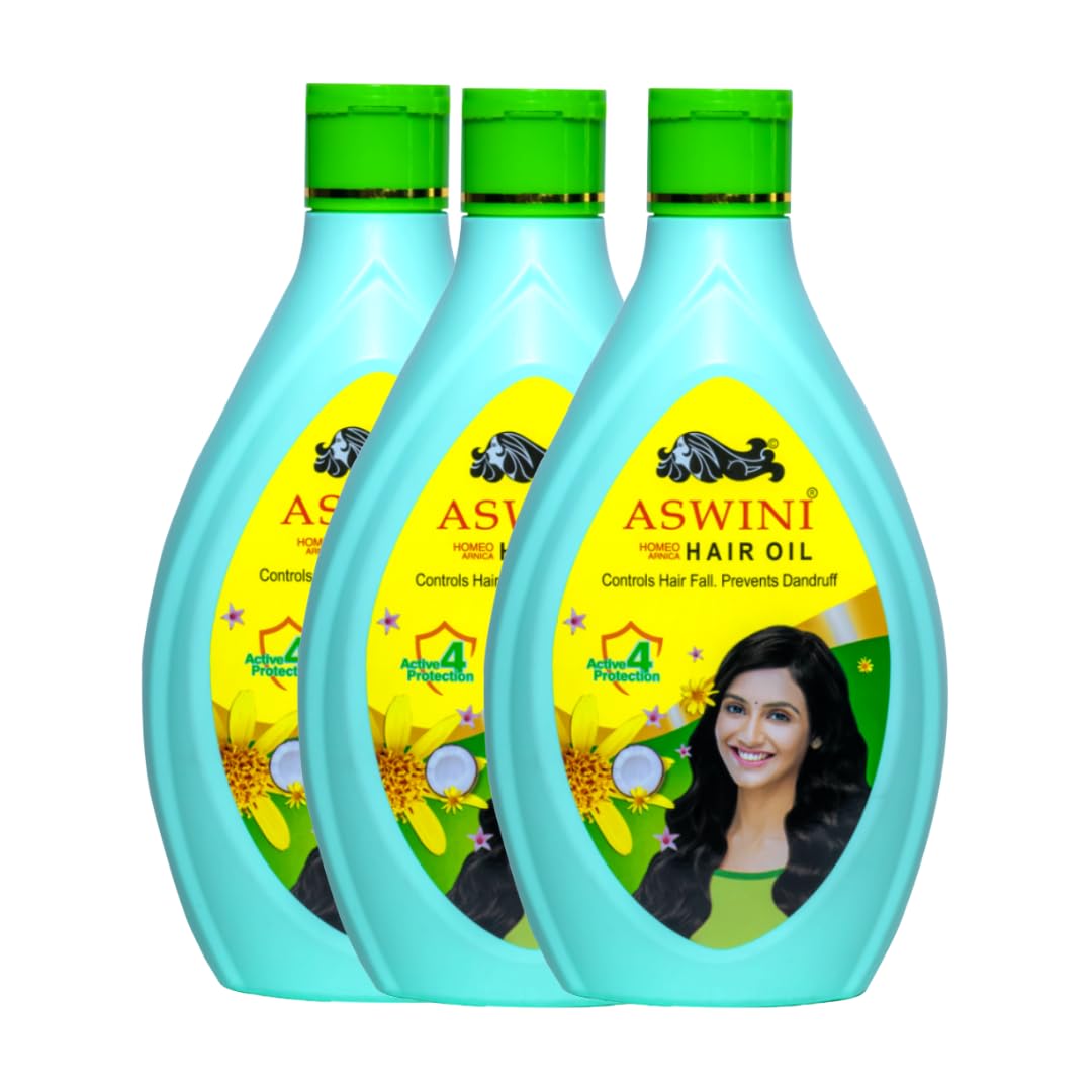 Aswini Hair Oil 180ml - 3 Pack Value Bundle-image-39