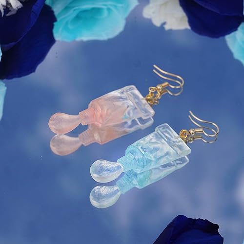 Miniatura 5 de Surtido de moldes de fundición de resina para epoxi, resina UV, arcilla polimérica, hormigón, cemento, caramelo, chocolate, isomalt, 5 unidades