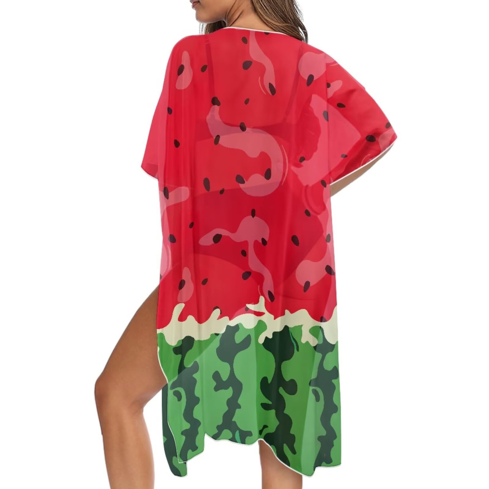 Kimono para mujer estilo casual de playa y resort 7