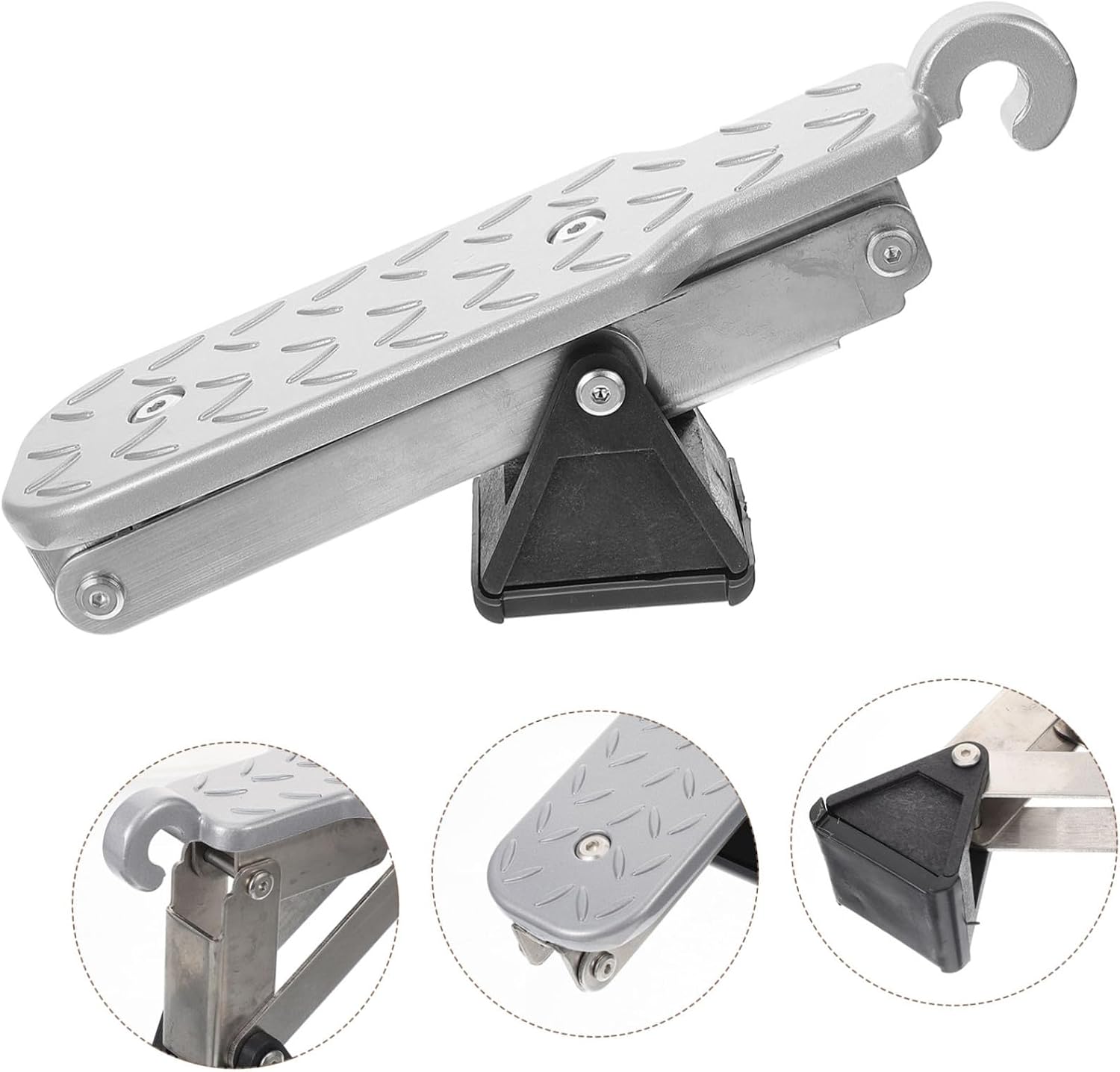 Aluminum Alloy Car Door Step Durable Roof Access Pedal for Trucks and Suvs Scratch-Resistant Design Stylish Vehicle Accessory for Easy Loading and Enhanced Appearance