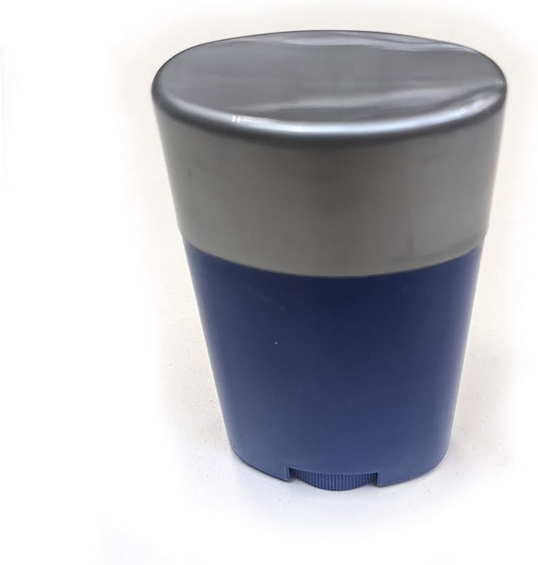 Recipientes plásticos vazios para desodorante Generic, com enchimento superior e mecanismo giratório, 50 mL, pacote com 25