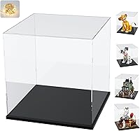 Vista 34 de Vitrina de acrílico transparente engrosada para Lego 75375 Millennium Falcon para 21319 Central Perk 75380 42204 Coleccionables, caja transparente