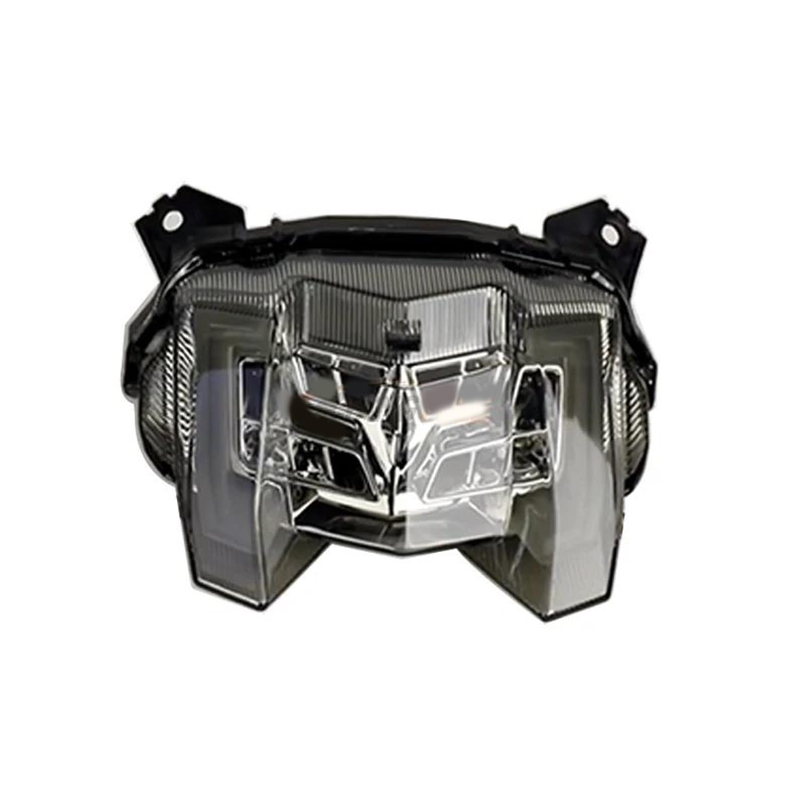 Feux arrière de moto Yamaha MT09 clignotants pour trajets nocturnes