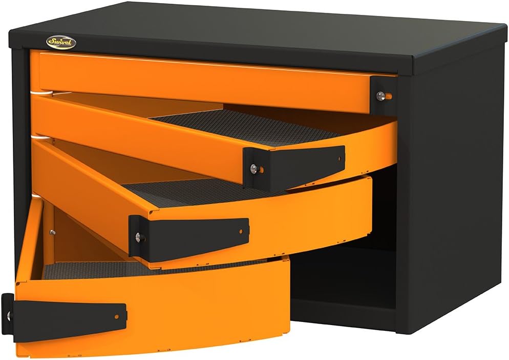 Swivel 4-Drawer 30-Inch Service Tool Box