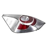 Halogen Tail Light Compatible with 2012-2014Toyota Prius C,Rear Brake Lamps Halogen Lamp Left Driver Side OE#81561-52890 (Left Tail Light)