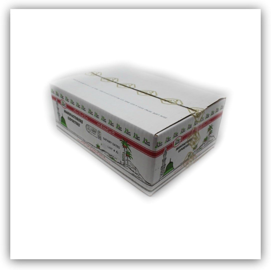 Safawi Dates 5KG (11Lb) Box, Imported from Madina #1 Quality