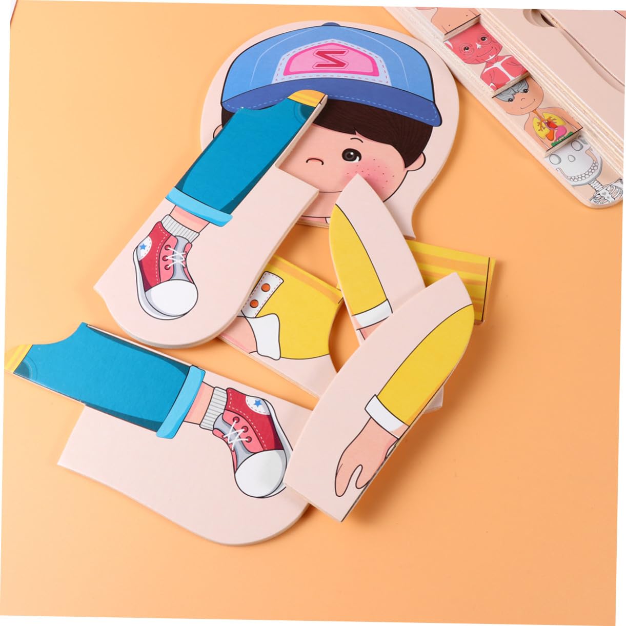 Puzzle in Legno Multistrato, Giocattolo Educativo per Bambini