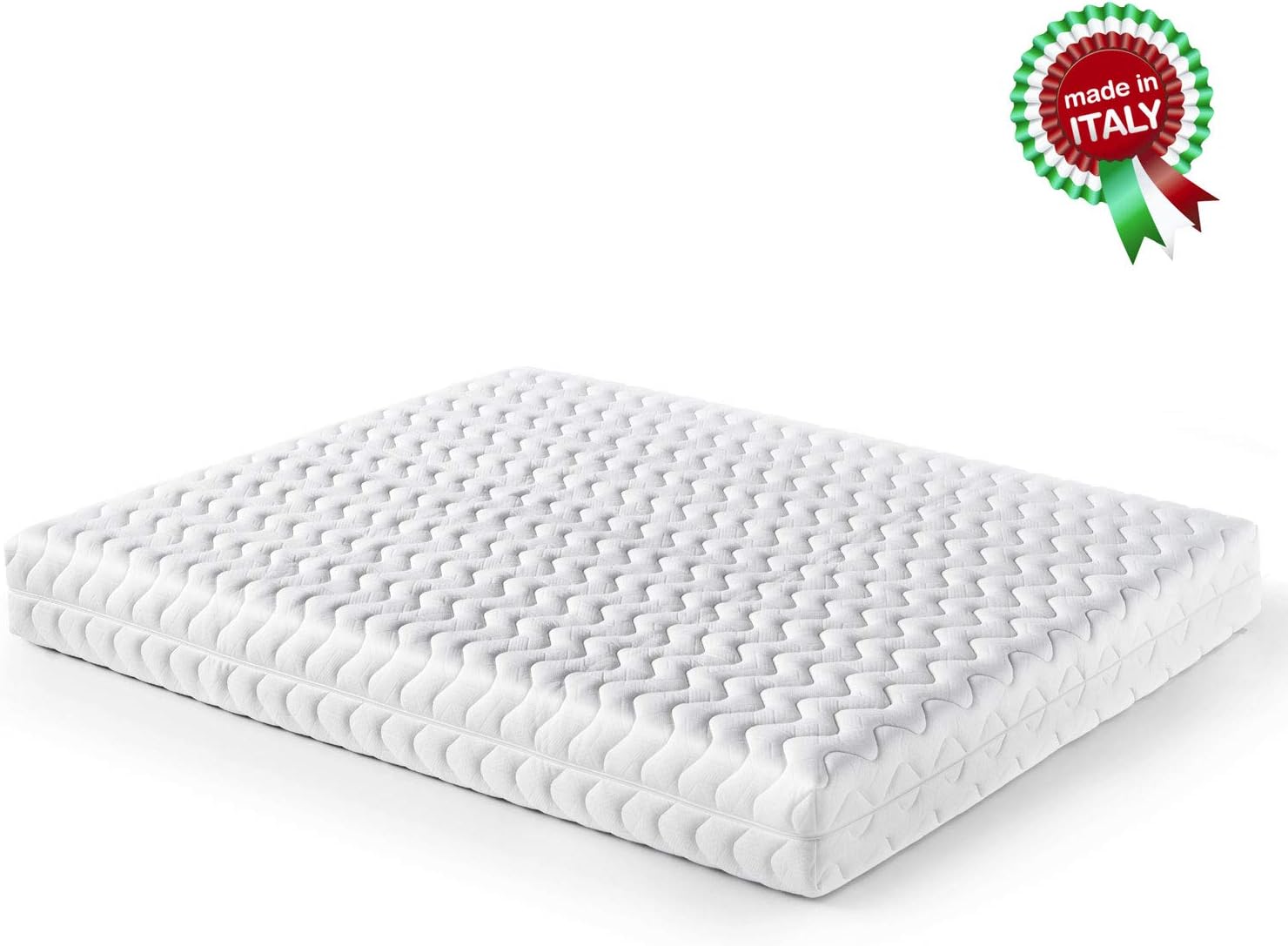 Materasso topper con copertura esterna