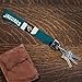 Rico Industries NFL Football Jacksonville Jaguars Standard Wrist Lanyard Key Chain, Cute Wristlet Strap Keychain Holder for Women Men Car Keys ID Badges Card Wallet Phone Camera