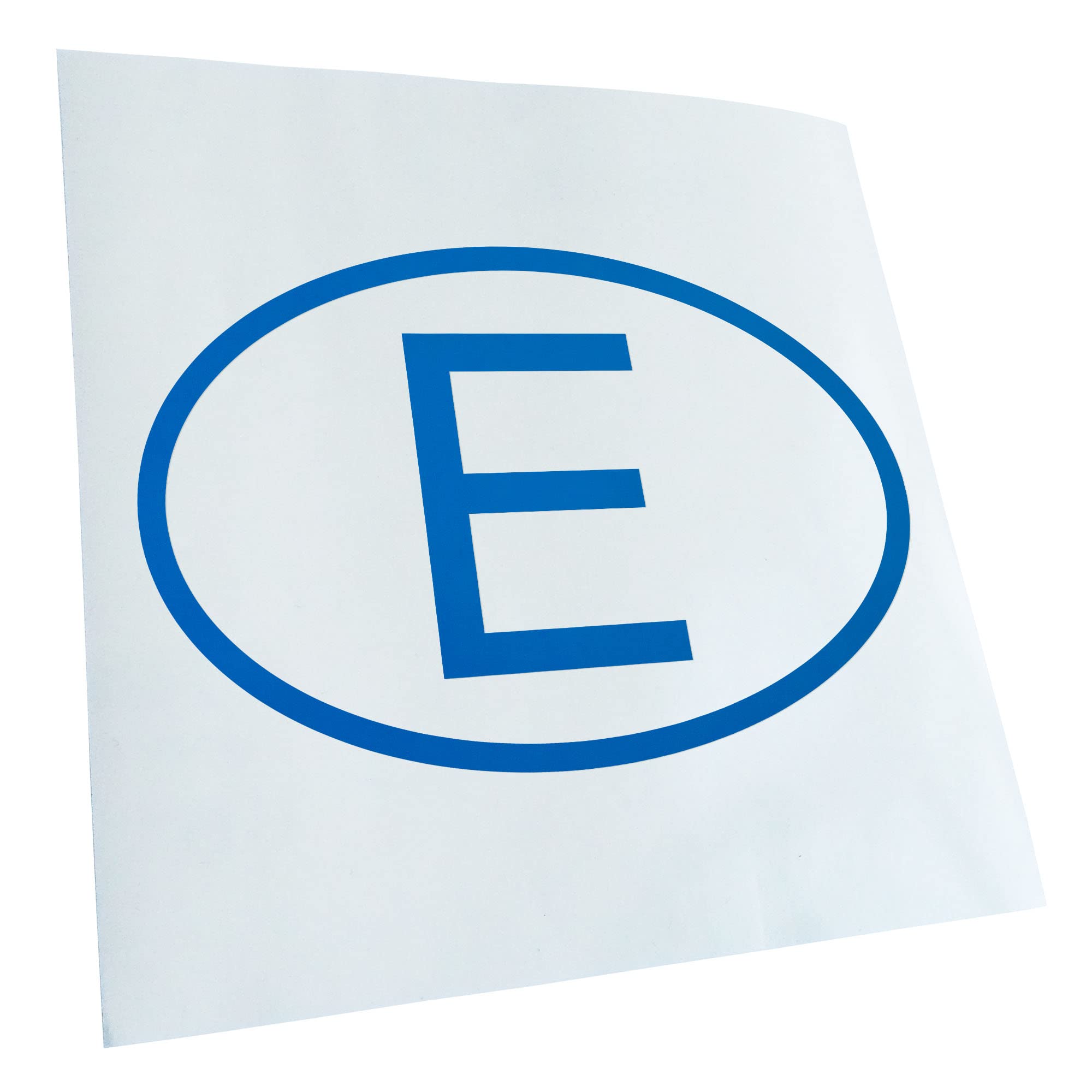 Kiwistar - Car Sticker - Blue - 50 x 33 cm Spain E - Rear Window Car Sticker Weatherproof for Car Truck Moped Truck - Sticker Exterior Self-Adhesive Tuning Accessories for Window Vehicle Window