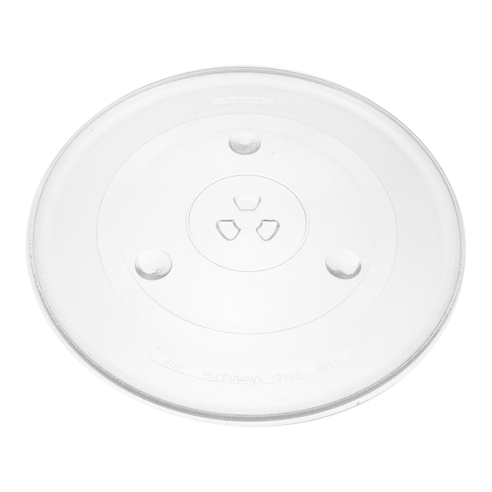 Plateau de cuisson en verre épais pour préparer de bons plats chauds au micro ondes