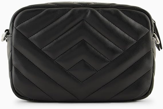 Armani Exchange Women's Victoria Camera Case Bag, Black, One size