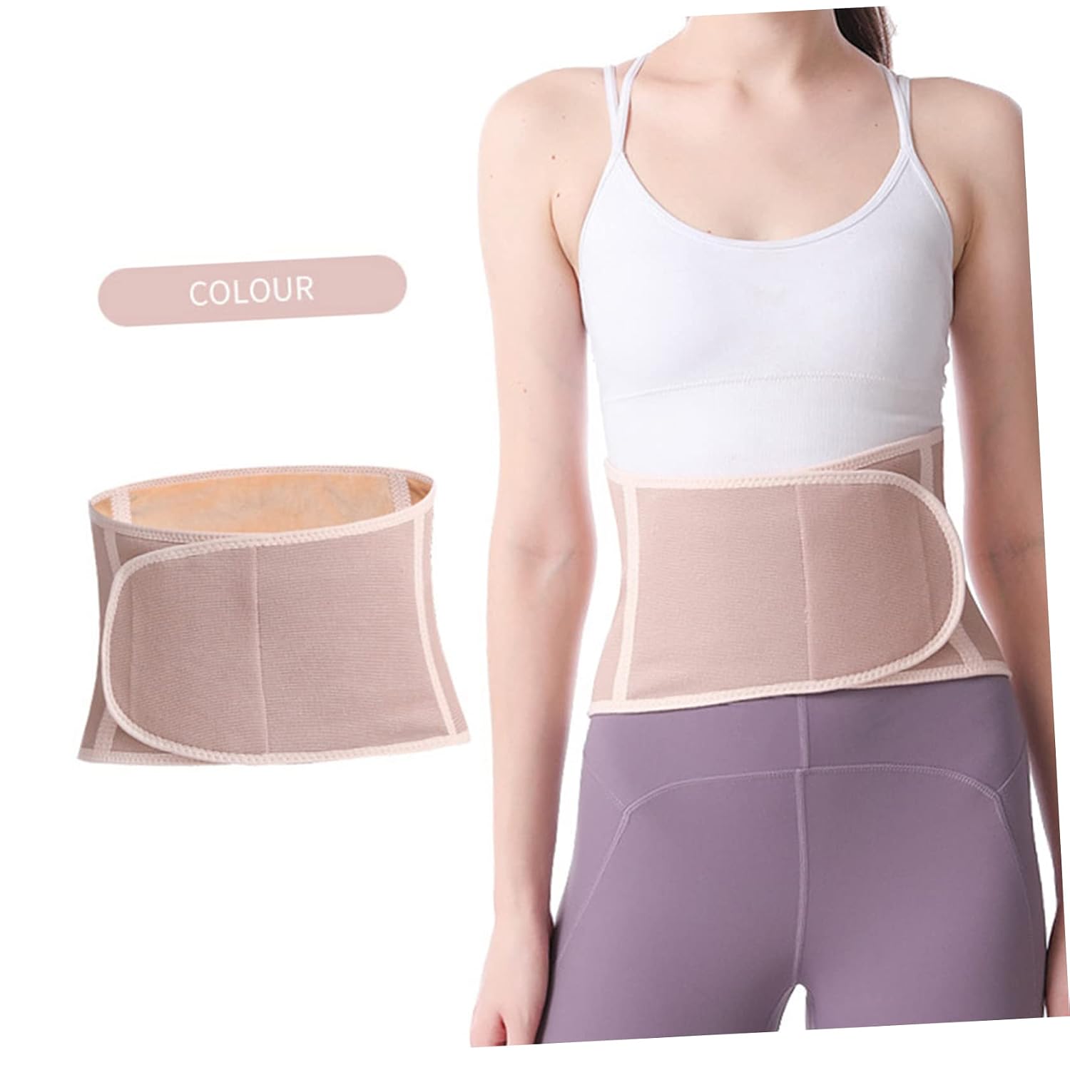 Warmth Waist Protector Lumbar Support Belt for Winter Back Support Strap for Men and Women for Low and Outdoor Use