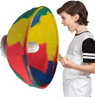 Half Bouncing Bowl,Fun Ball Bouncing Bowl for Kids - Sports Outdoor Play Toy for Kids, Child, Boys for Garden, Playground, School, Travel, Living Room Suanq