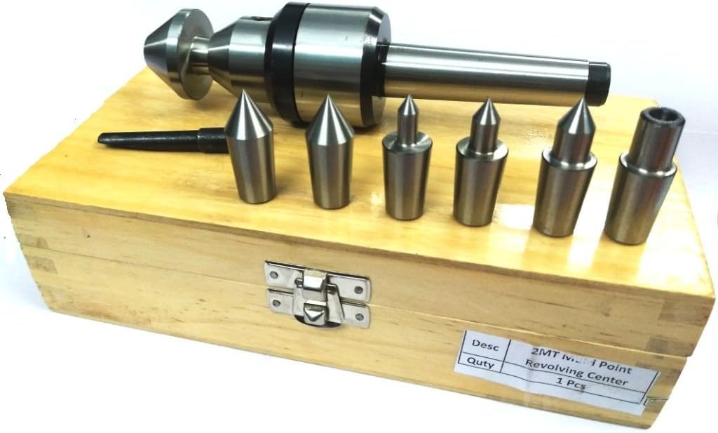 3mt Shank Multiple Point Revolving Center With Interchangeable Tips Points