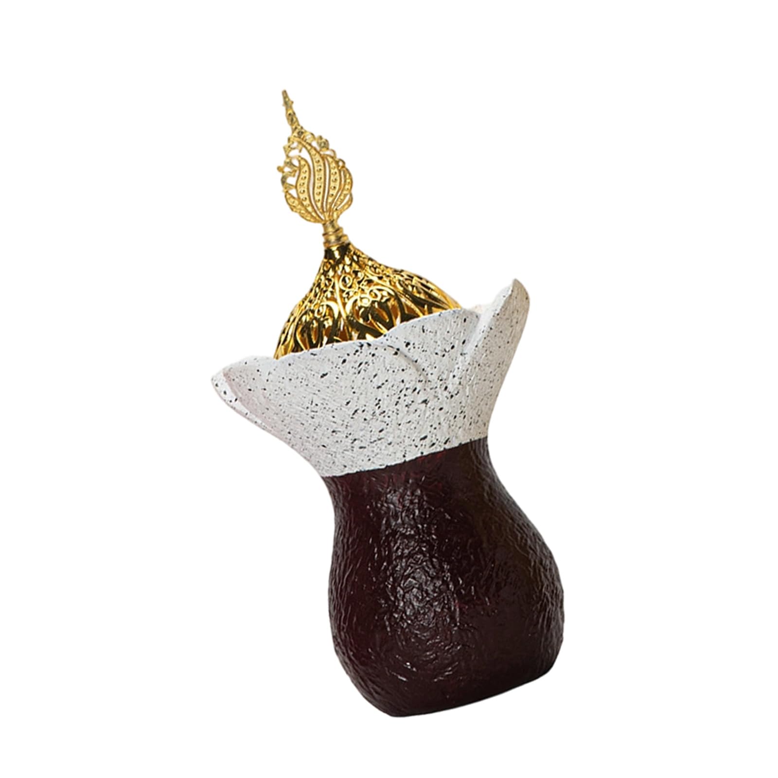 hogtnd Resin Incense Holder Classic Arabic Design Bakhoors Diffuser with Lid for Decorations and Aromatherapy Meditations Incense Burners
