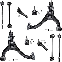 Vista 15 de Detroit Axle - Kit de suspensión delantera de 10 piezas para Chrysler 200 2007-2010 Sebring 2008-2014 Dodge Avenger 2008-2014, 2 brazos de control