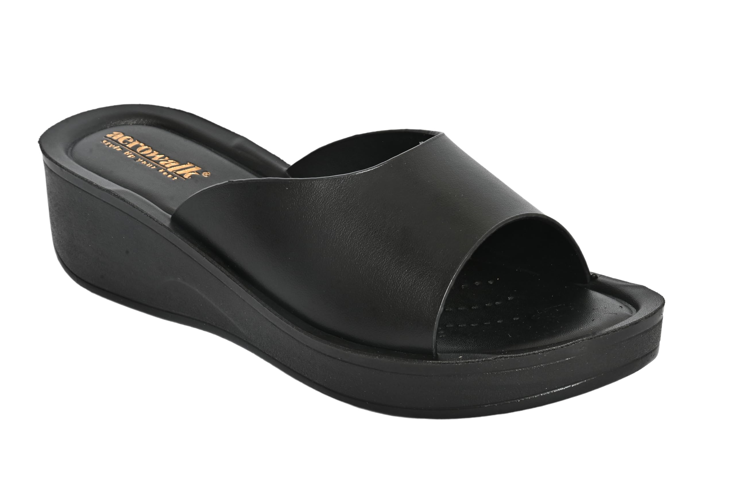 aerowalk Stylish Fashion Sandal/Slipper for Women | Comfortable| Lightweight | Anti Skid | Casual Office Footwear (AT02)-picture-50