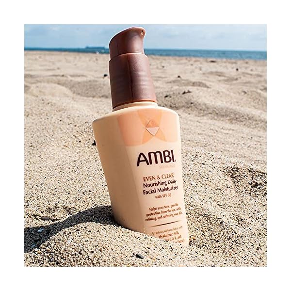 Ambi Even & Clear Daily Facial Moisturizer with SPF 30, 3.5 Ounce