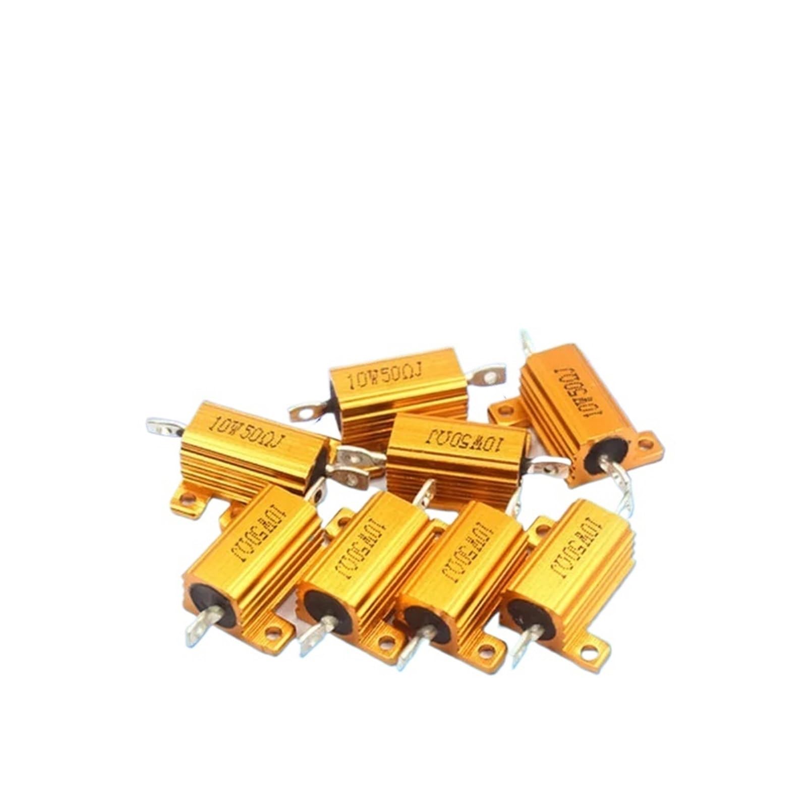Résistance de puissance 10W RX24 en aluminium anodisé de 2,5 Ohms pour circuits imprimés
