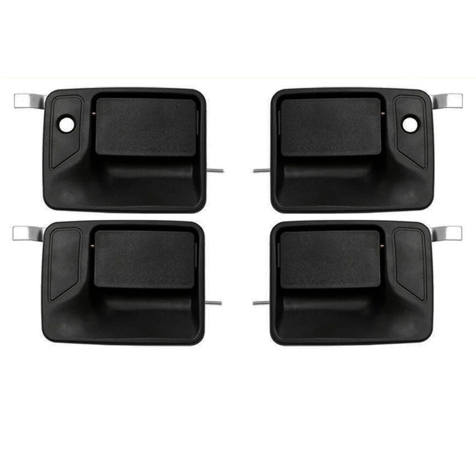 PLQAWRBT Exterior Door Handles Compatible with Ford F250, F350, F450, F550