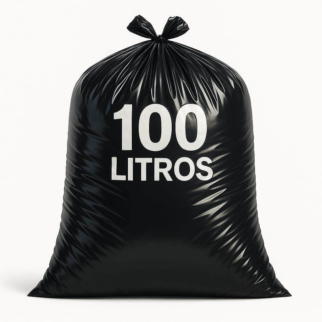 Heavy Duty Heavy Duty Black Heavy Duty Trash Bag (100 Liters - 20 Count)