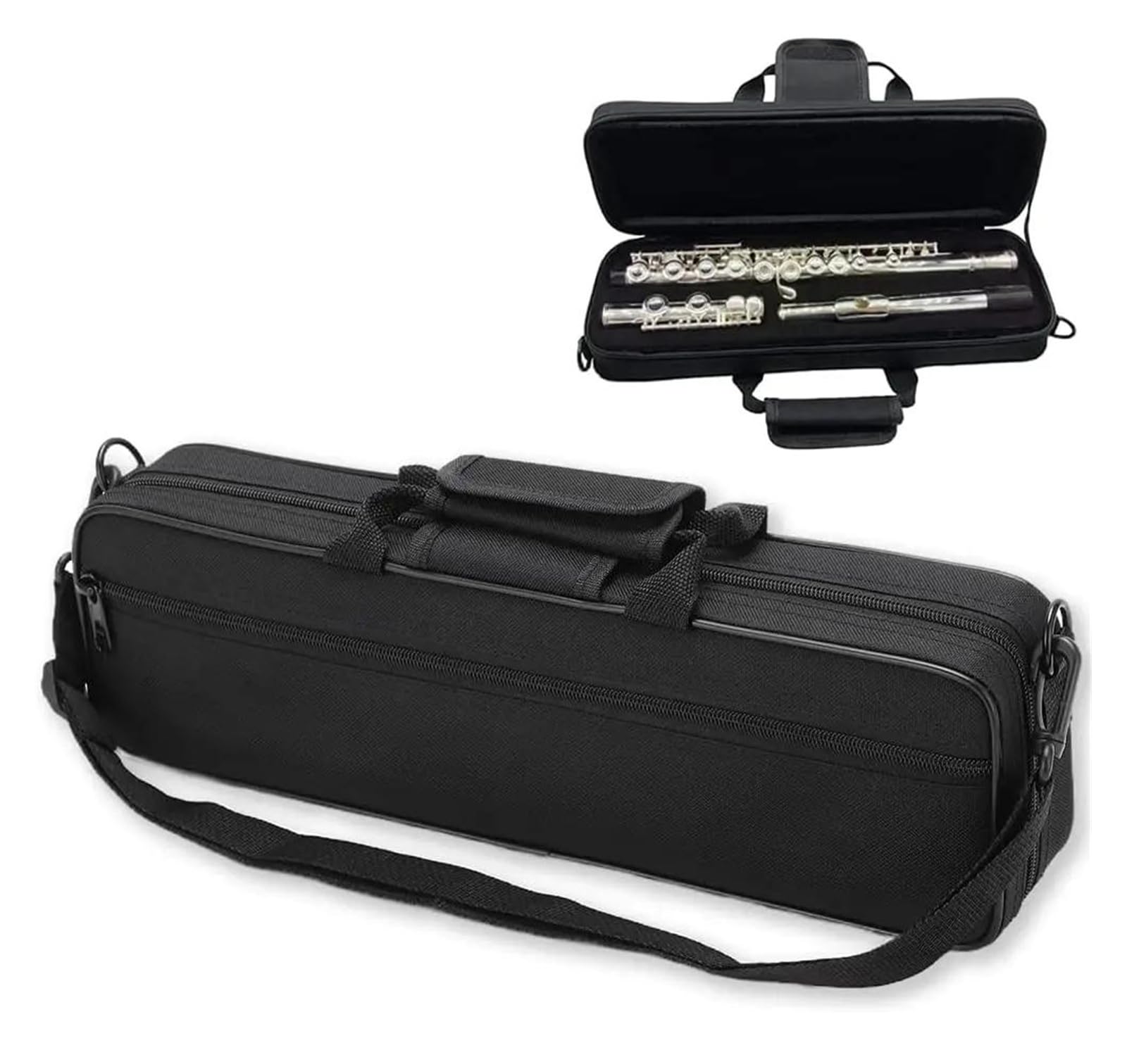 Flauto Traverso Foro chiuso Chiave C Flauti Strumenti musicali 16 fori(PURPLE)