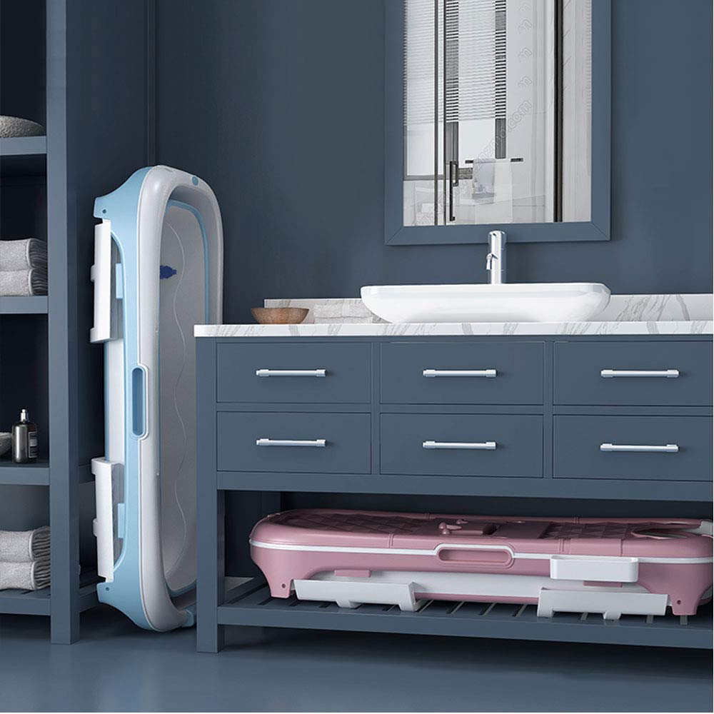 Buy W WEYLAN TEC 54 inch Luxury Extra Large Foldable Bath Tub Bathtub for Toddler Children Twins