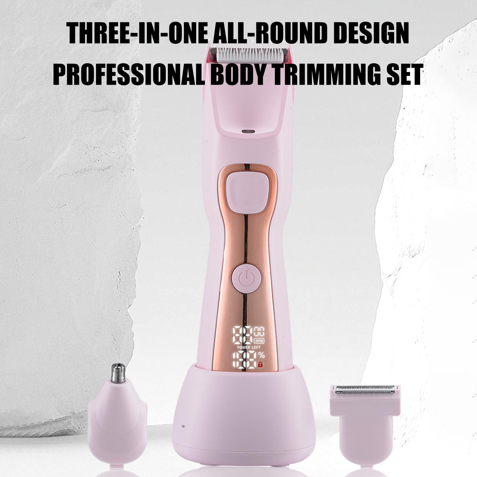 Rasoi lavabili per capelli da donna, dispositivo elettrico, rimozione dei peli del corpo, struttura in ABS, trimmer elettrico, regalo per donne e ragazze