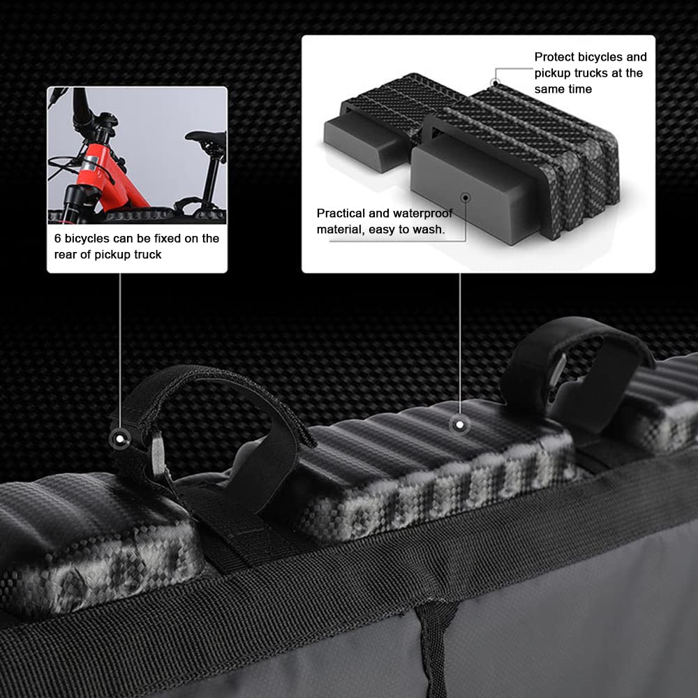 Amazon | LOUJIN ピックアップトラックテールゲートパッド自転車