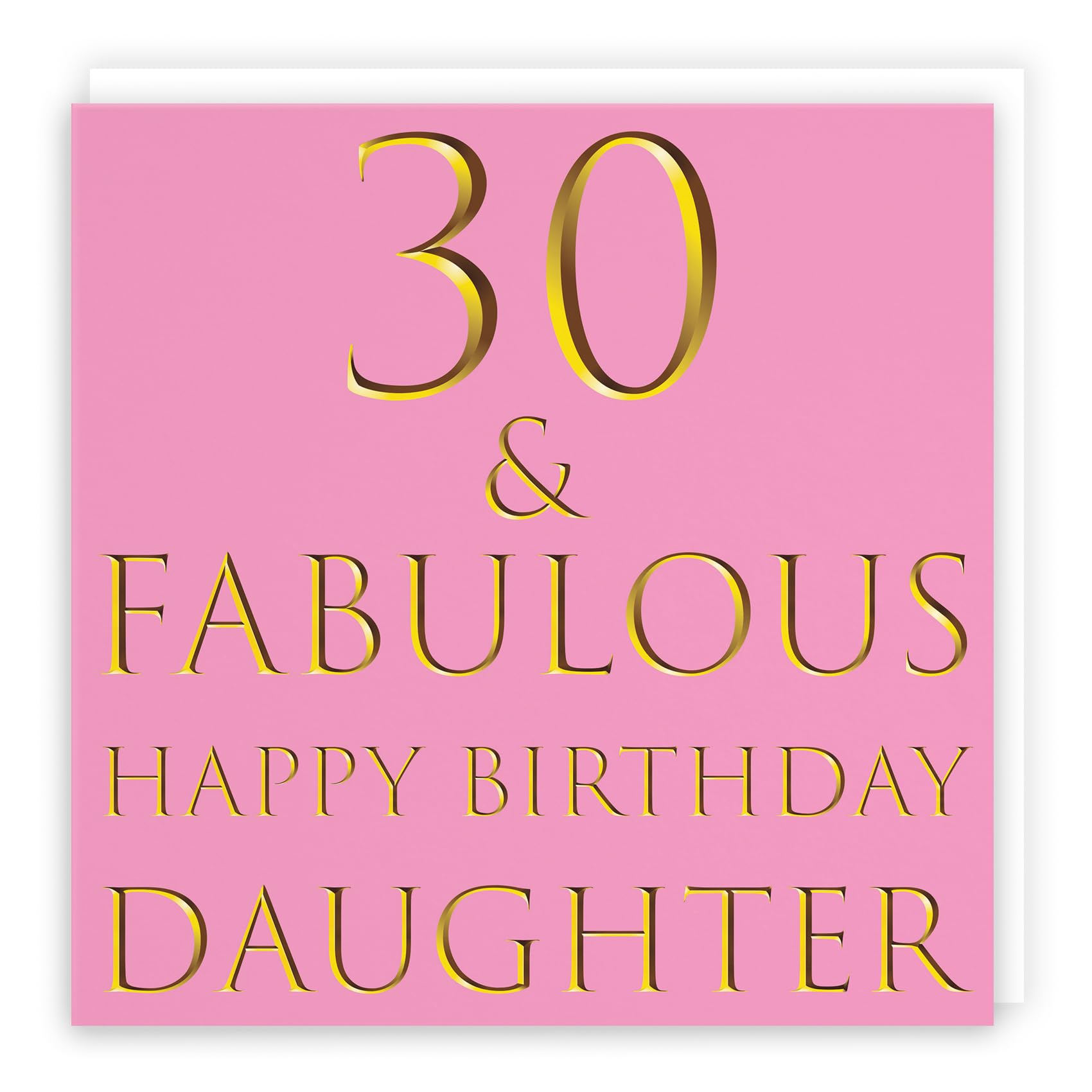 Biglietto Auguri 8 Anni Figlia Hunts England – To The Best Daughter In The World, 148x148 Mm Con Busta