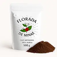 Café Especial em Grãos Torrado ou Moído 500g - 100% Arábica Coffee - Arara, Mundo Novo e Catuaí - Florada de Minas (500g, Moído - Arara)