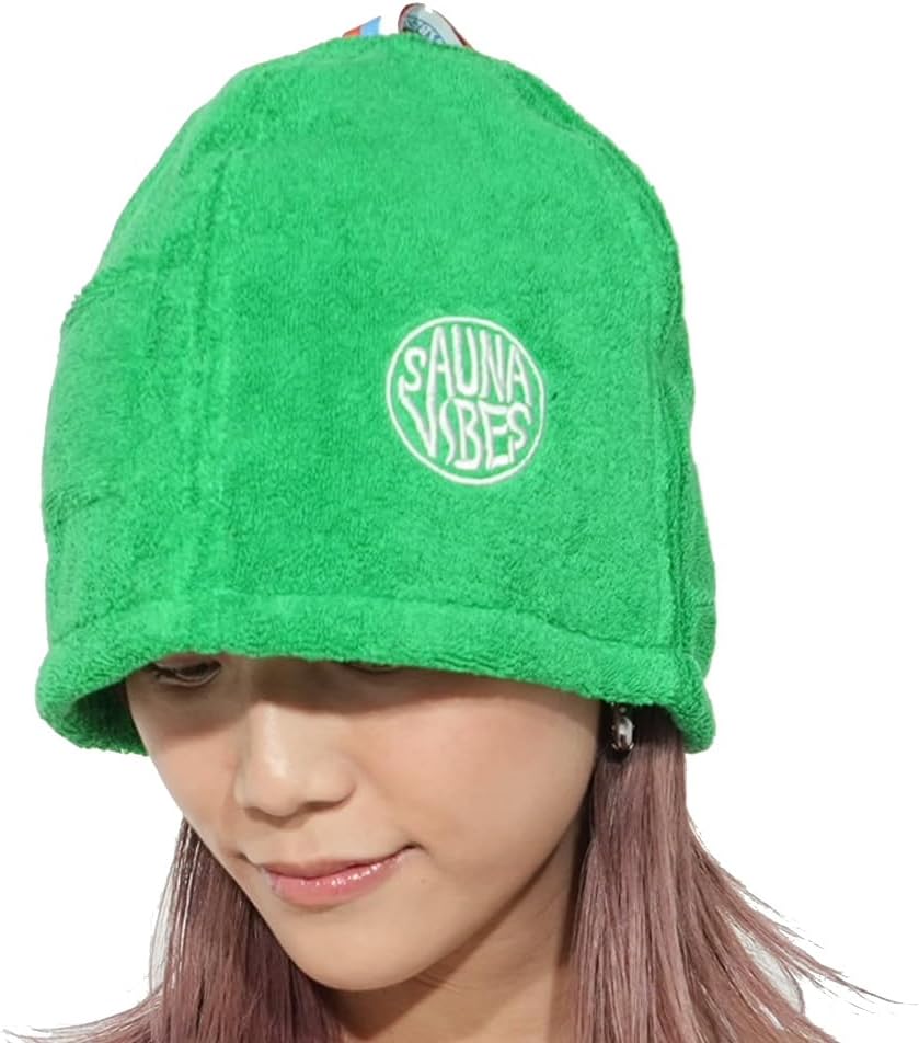 Amazon.co.jp: [SAUNA VIBES] サウナハット 選べる全11色 女性に人気