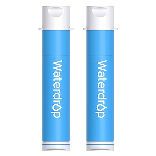 Miniatura 10 de Waterdrop Paja de filtro de agua por gravedad, sistema de filtración de agua de campamento, purificador de agua de supervivencia para viajes,