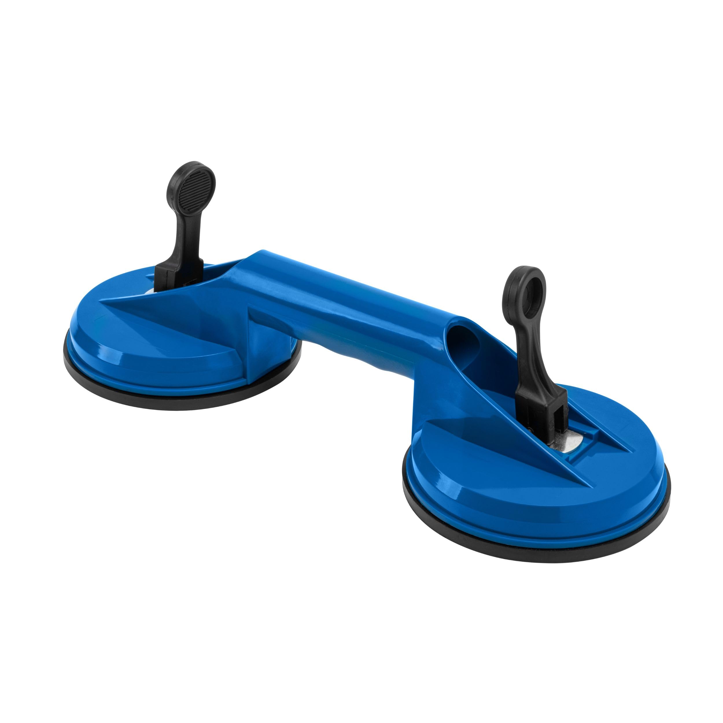 EXLECO 2 Pcs Suction Cup 100KG Heavy Duty Suction Lifter With Dual Suction Glass Lifter Dent Remover Gray - View #4